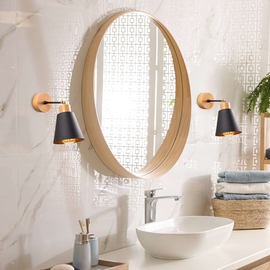 7 Glam and Trendy Wall Lights for a Vogue Vanity Mirror