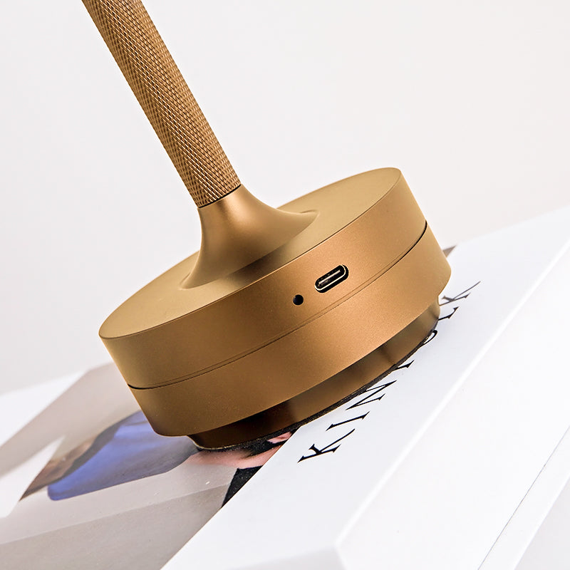 Gold Rechargeable Touch Table Lamp