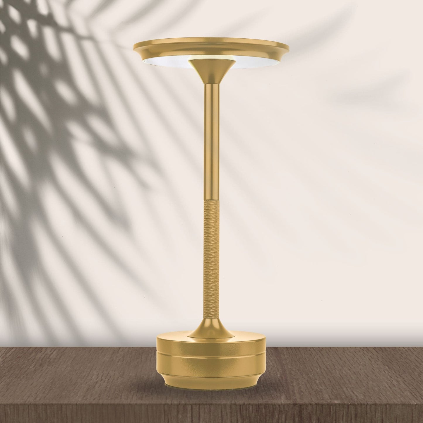 Gold Rechargeable Touch Table Lamp