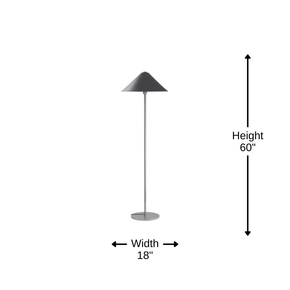 Noir Elegance Floor Lamp