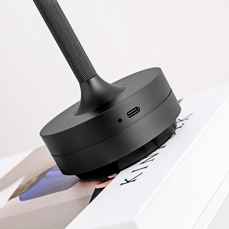 Black Rechargeable Touch Table Lamp