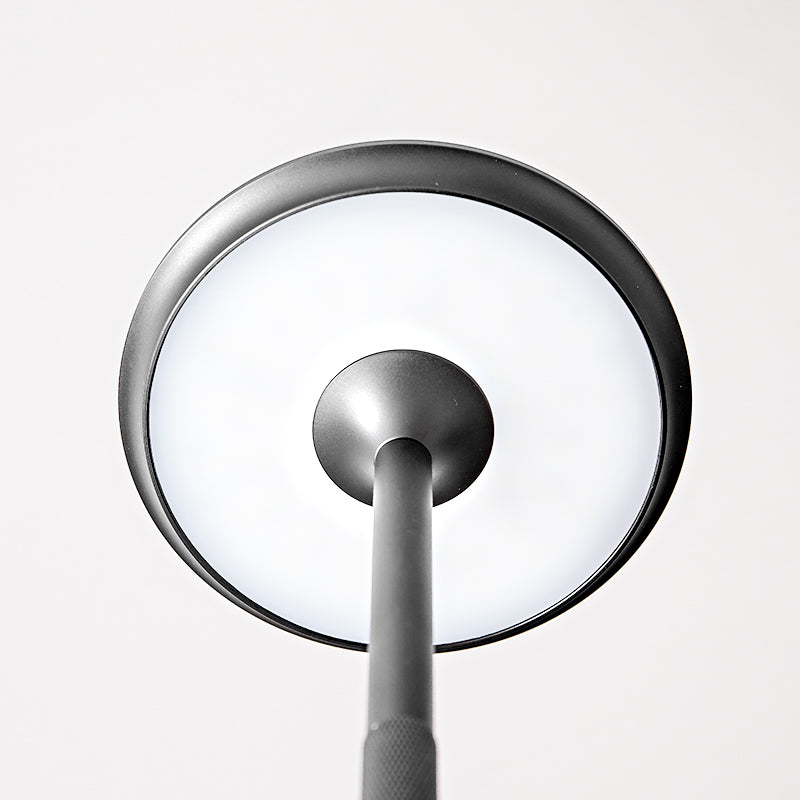 Silver Rechargeable Touch Table Lamp