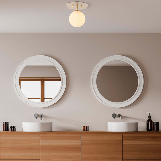 5 Ceiling Lights to Beautify Your Bathroom and Vanity Space