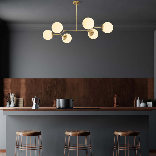 5 Bold Brass Chandeliers for a Warm and Cozy Interior