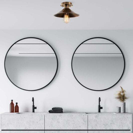 5 Bronze Flush Mount Lights for a Vintage-Inspired Home