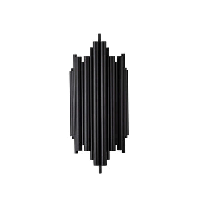 Black Column Wall Light