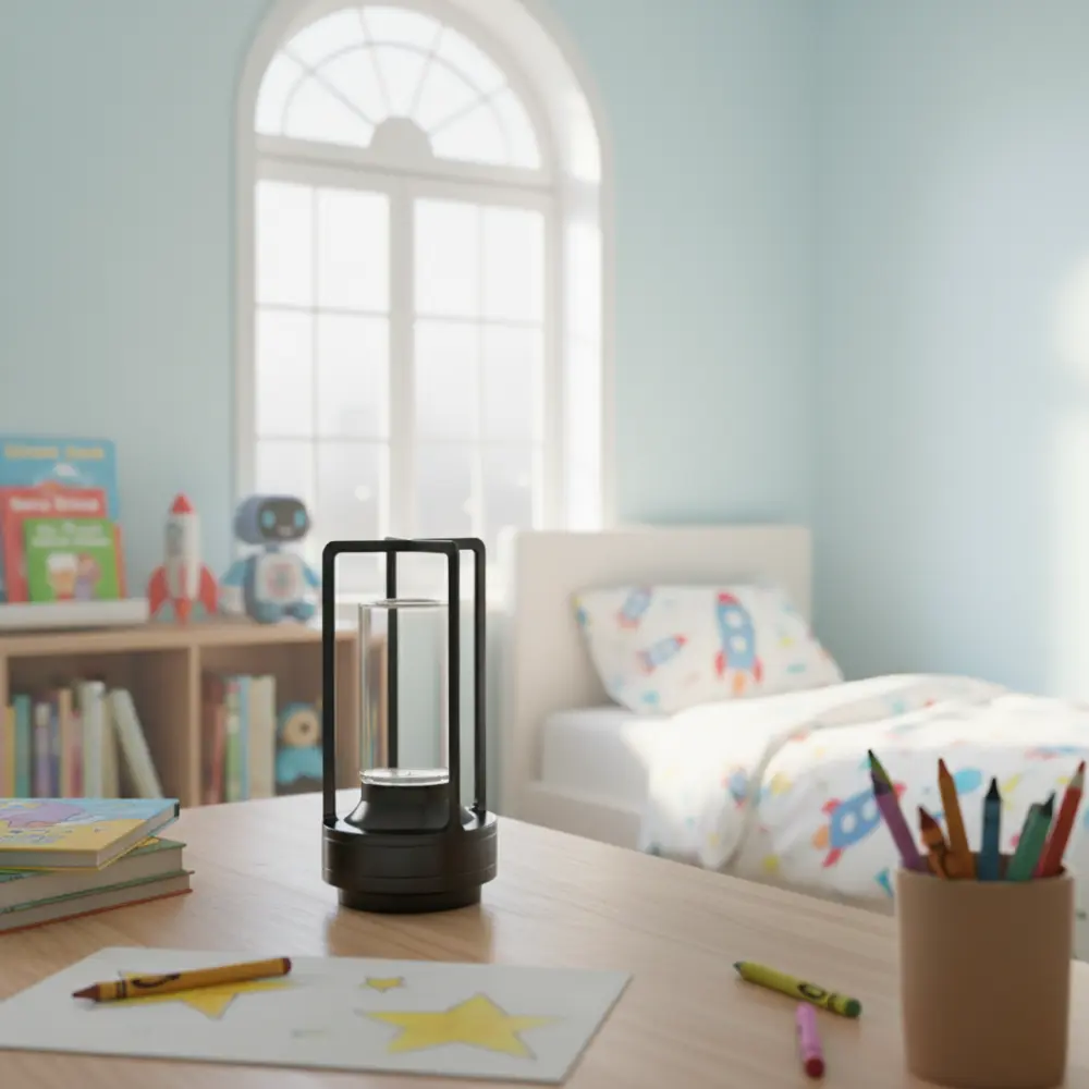 Cordless Crystal Table Lamp SwiftBeacon