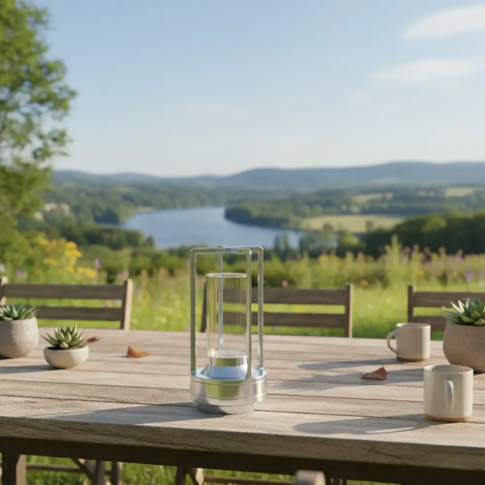 Cordless Crystal Table Lamp SwiftBeacon