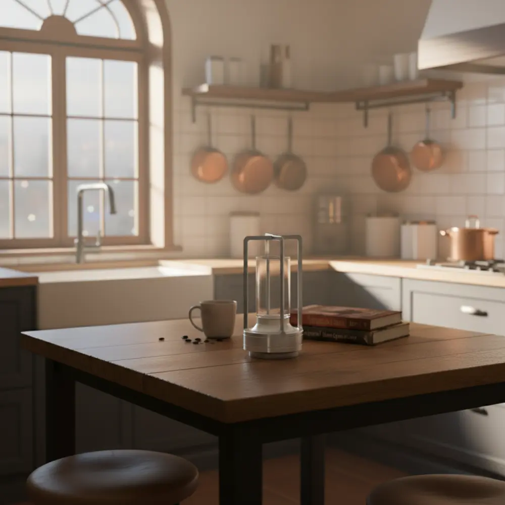 Cordless Crystal Table Lamp SwiftBeacon