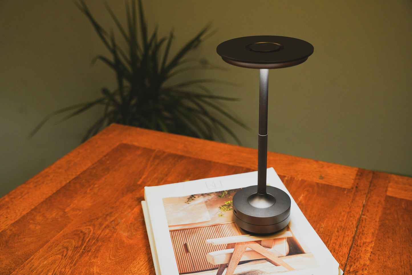 Sadeh Mocha Rechargeable Touch Table Lamp