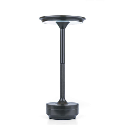 Black Rechargeable Touch Table Lamp