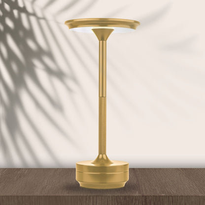 Gold Rechargeable Touch Table Lamp