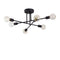 Atomic Branch Chandelier Black