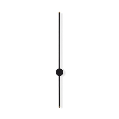 Minimalist Line Sconce Black