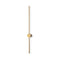 Minimalist Line Sconce Gold