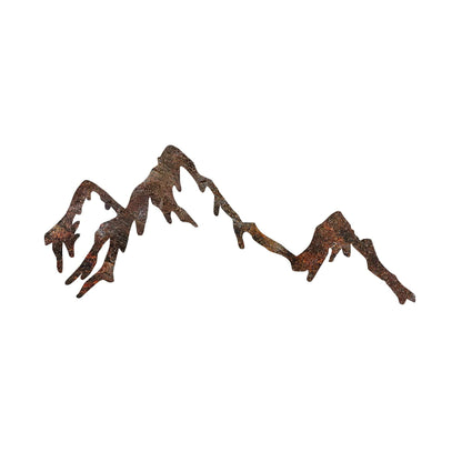 Summit Serenity Wall Art minimalist mountain silhouette home decor.